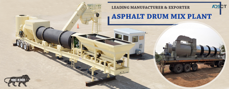 Asphalt Batch Mix Plant Manufacturer Supplier Exporter In India, Batch Mix Plant India