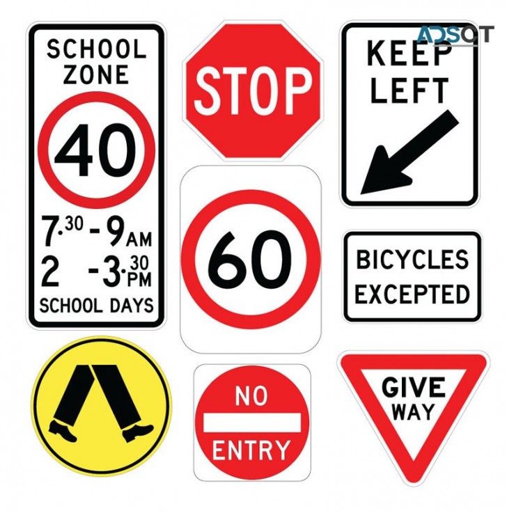 Capital Lines and Signs | Cross road signs & Regulatory signs