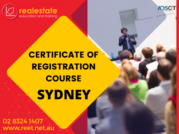 Why You Should Take a Certificate Of Registration Course ?