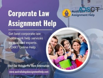 Online Corporate Law Assignment Help