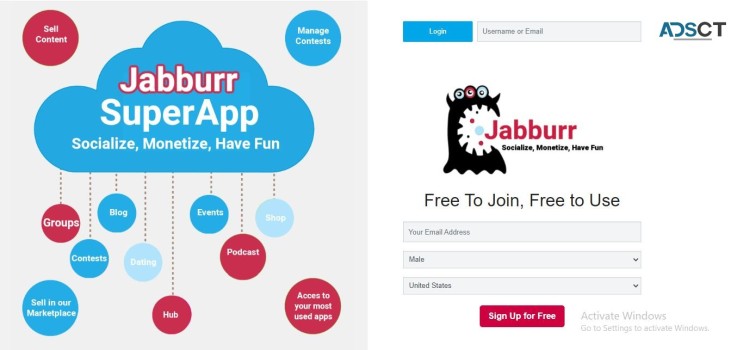 Jabburr Welcome to our network