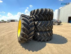 Used 800/55 R46 Combine Duals, Tires