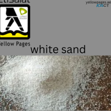 Top White Sand Suppliers  in UAE