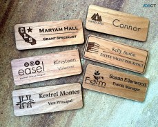 Custom Name Badges service