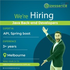 Java Backend Developer – Melbourne