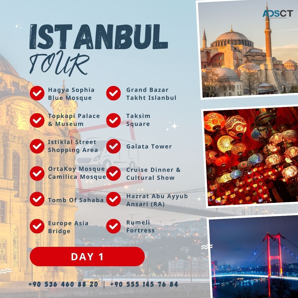 All in One Turkey Tour - 9 Days and 8 Ni