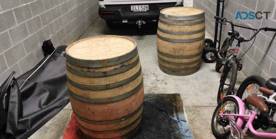 225L Refurbished Wine Barrels