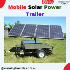 Unleash Portable Power with a Mobile Solar Trailer