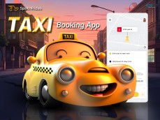 Uber like Taxi Booking App Development Service By SpotnRides