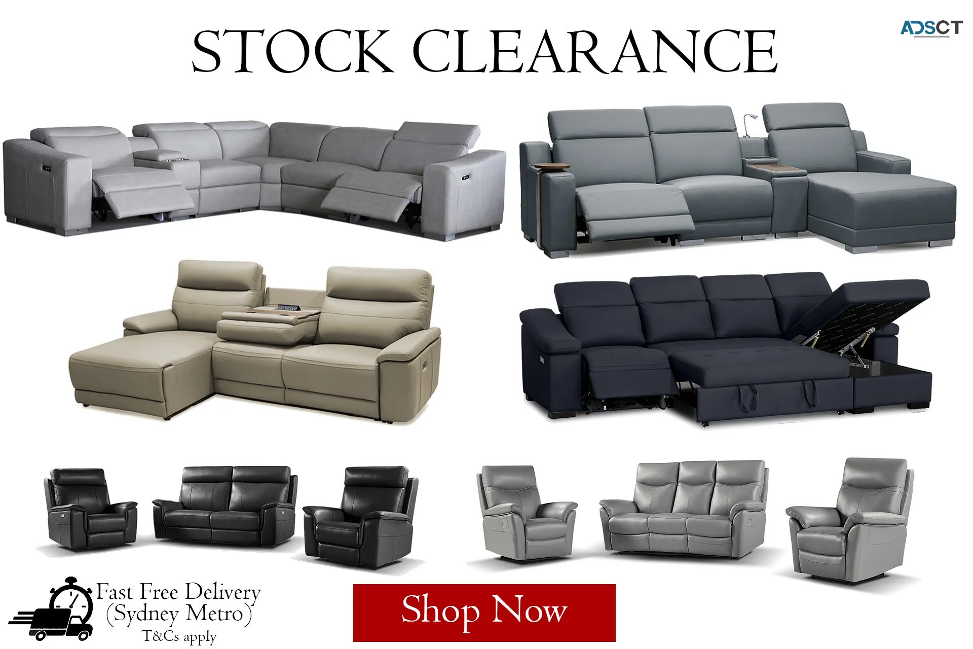 Buy Chaise Lounges | Recliner Lounges | Leather Lounges | Fabric Lounges | Corners Modular Lounges |