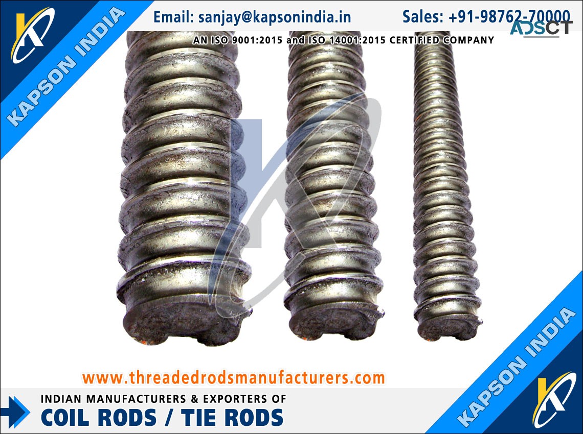 Threaded Rods & Bars, Hex Bolts, Hex Nuts Fasteners manufactures exporters