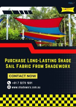 Purchase Long-Lasting Shade Sail Fabric 