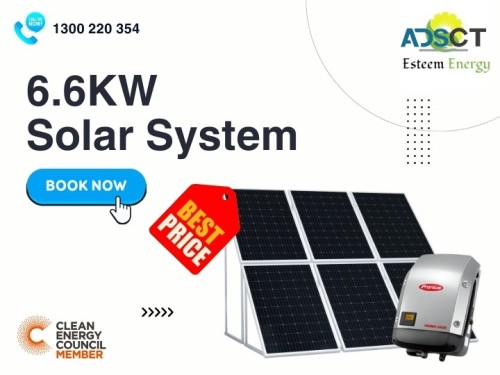 Maximize Savings with a 6.6 kW Solar System