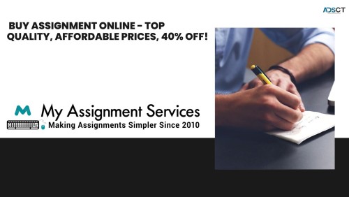 Buy Assignment Online - Top Quality, Affordable Prices, 40% Off!