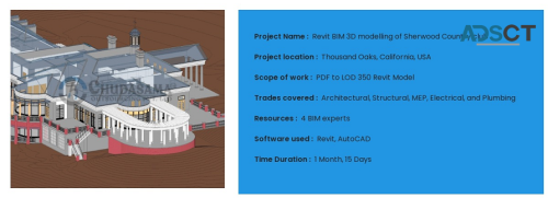 Building information modeling services 16 USD/ Hour