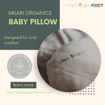 Milari Organics Baby Pillow