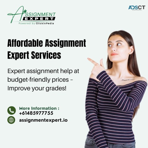 Limited Time Offer: Discounted Assignment Expert Services