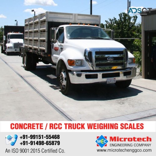 Truck Weighing Scales, Concrete/RCC Truc