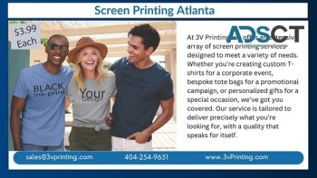 3v Printing: Atlanta’s Premier Screen Pr