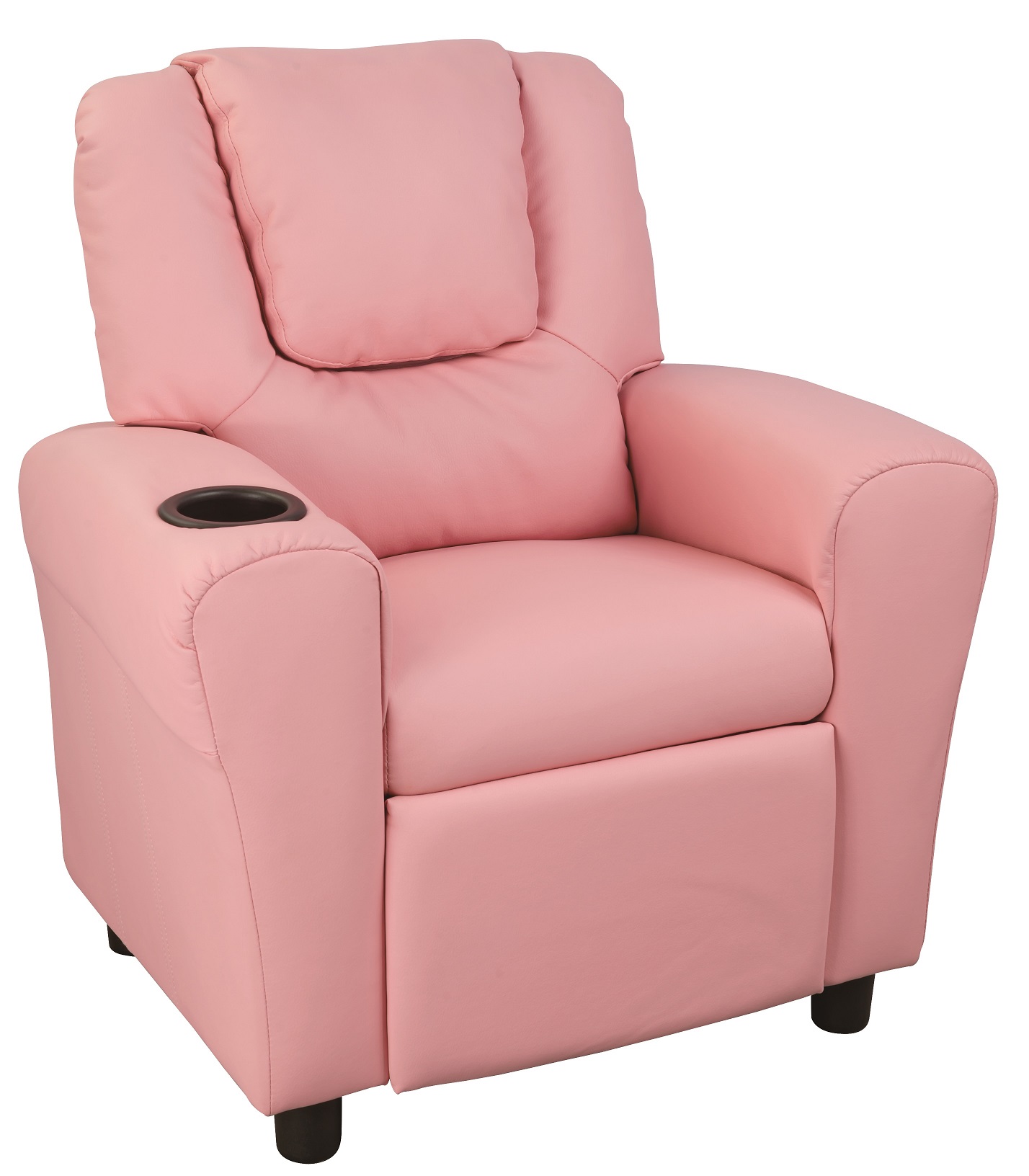 PU Leather Kids Recliner with Drink Holder  Z2321