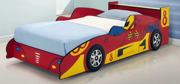 Red Racing Car Bed Kids Race  Z2333