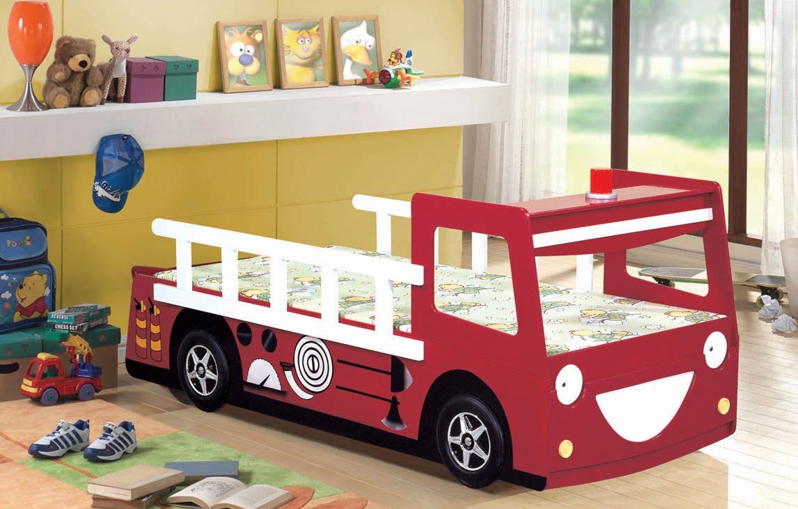 Red Fire Engine Bed  Z2337