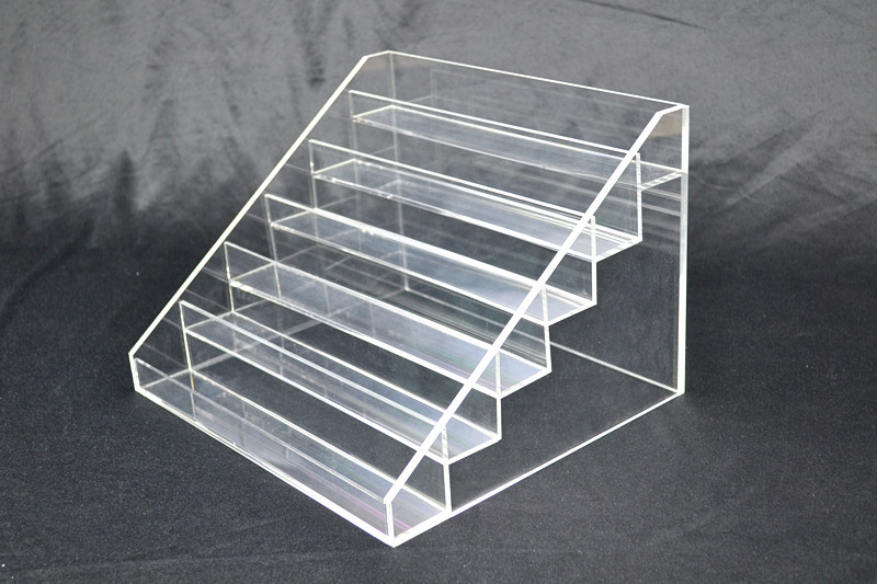 Nail Polish Display 5mm Acrylic Stand 6 Tier Holds 48-54  Z2342