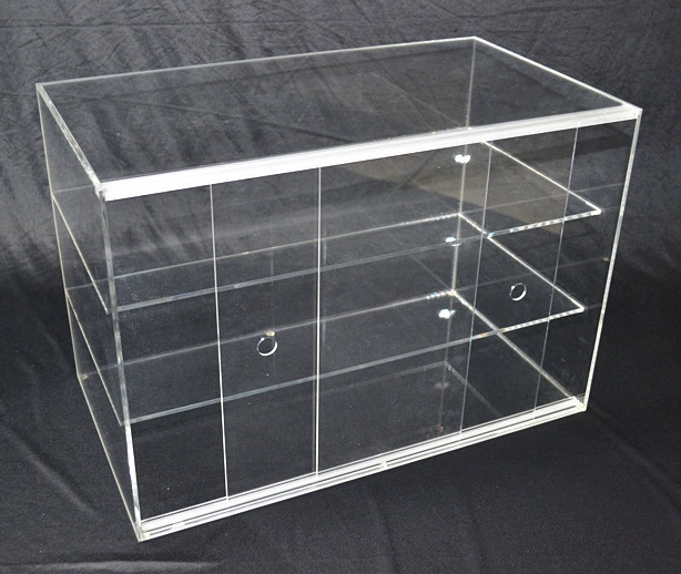 Large Cake Bakery Muffin Donut Pastry 5mm Acrylic Display Cabinet  Z2345