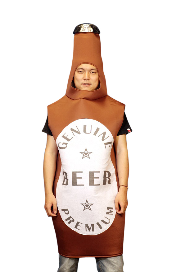 Beer Bottle One Size Fits all Adults Costume  Z2351