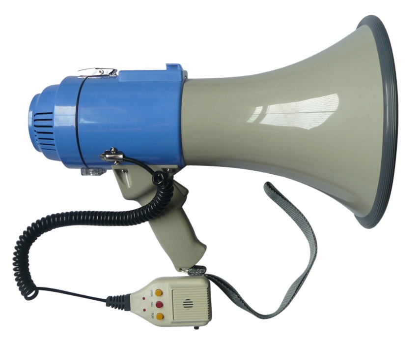 25W Megaphone PA System Loud Speaker Voice Recorder  Z2360