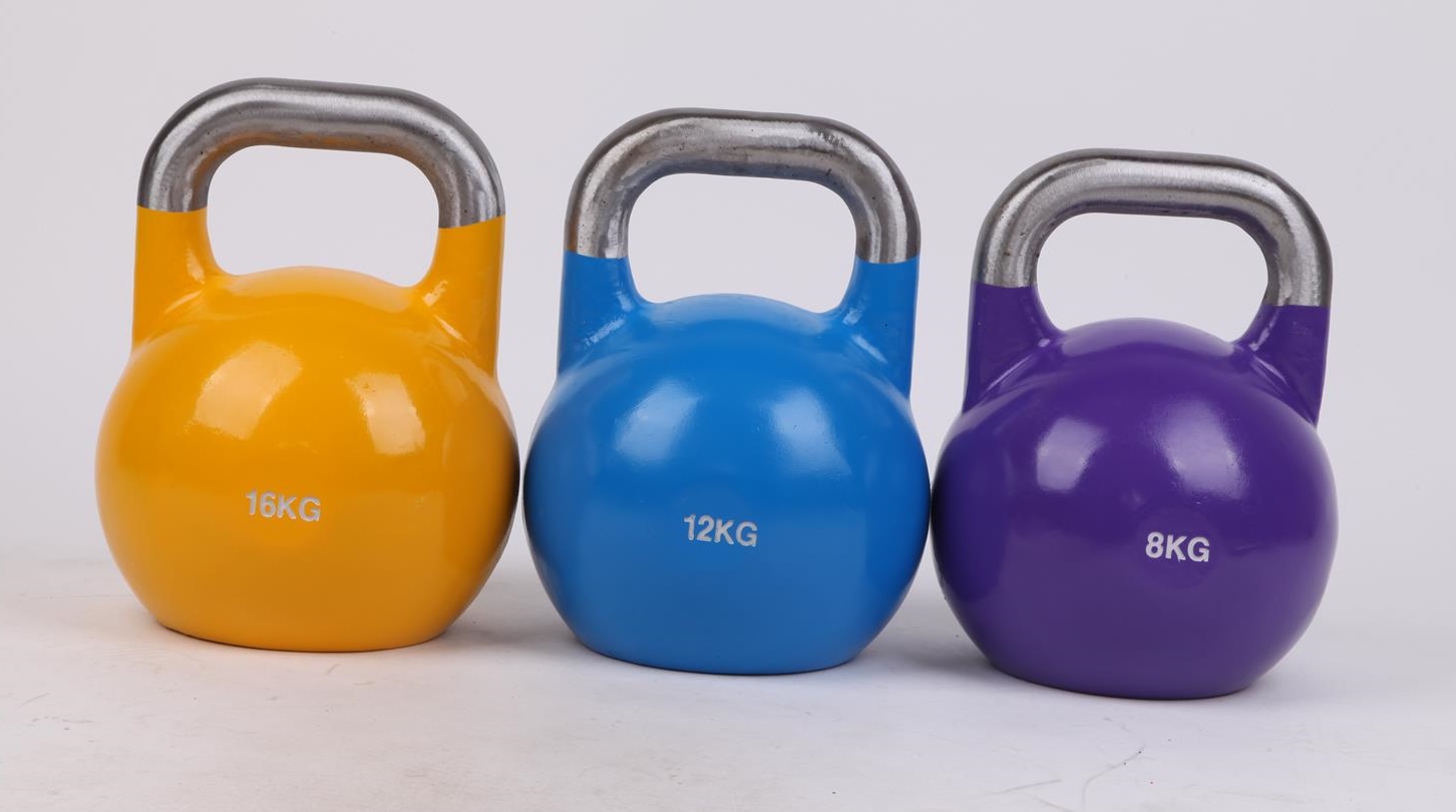 8KG, 12KG, 16KG Pro-Grade Steel KettleBell Set  Z2365