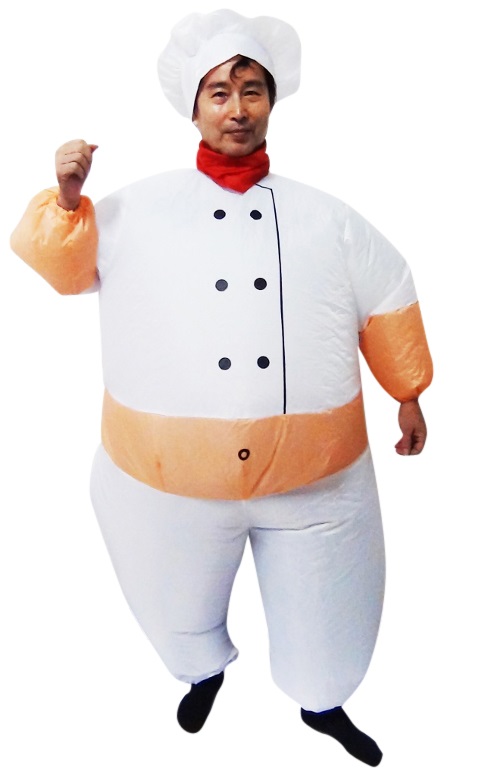 CHEF Fancy Dress Inflatable Suit -Fan Operated Costume  Z2436