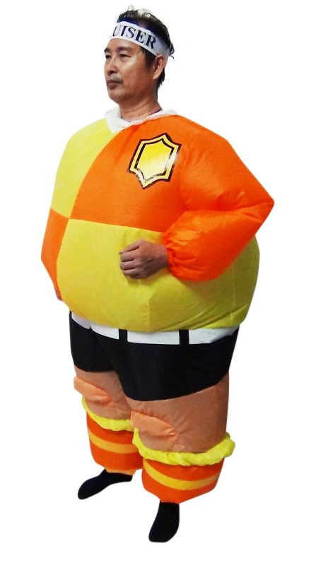 FOOTBALL Fancy Dress Inflatable Suit -Fan Operated Costume  Z2439