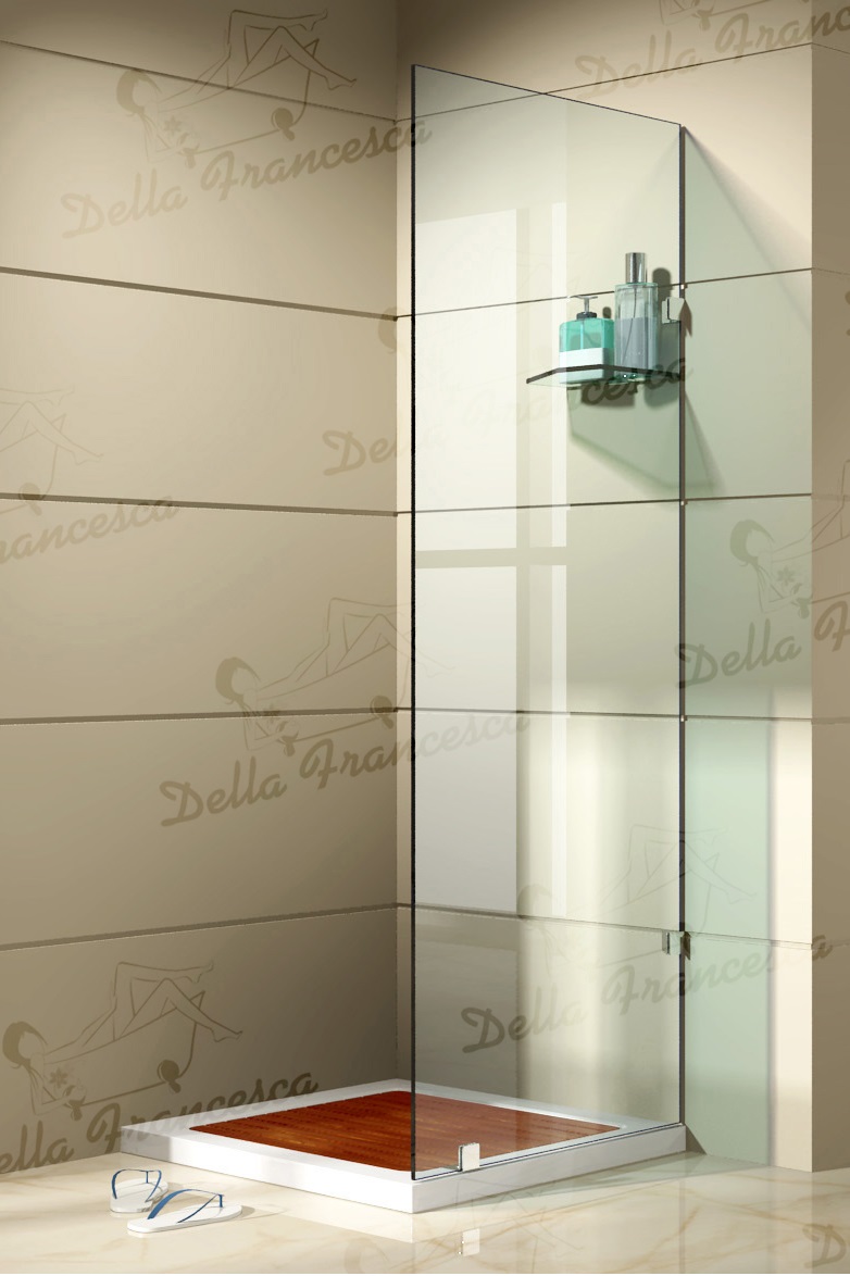 1000x1000mm Walk In Wetroom Shower System By Della Francesca  Z2444