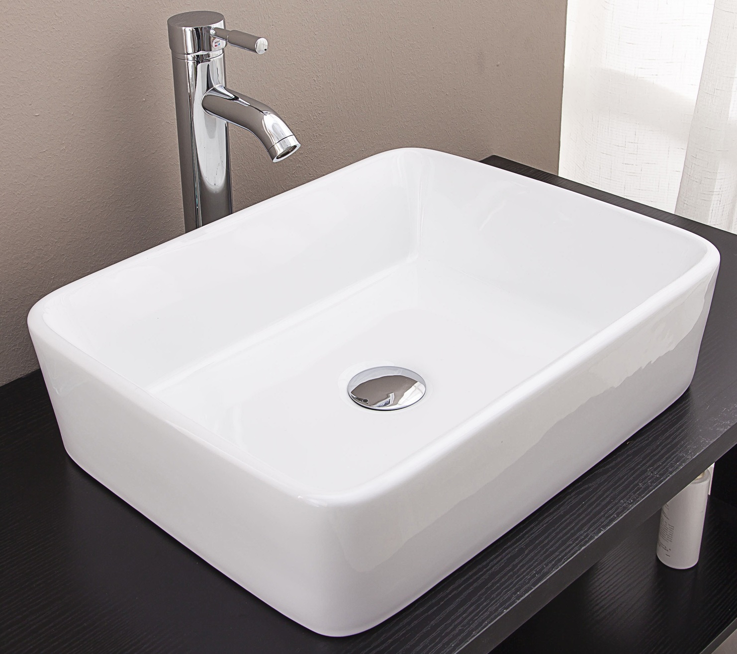 Above Counter Bathroom Vanity Square Basin  Z2473