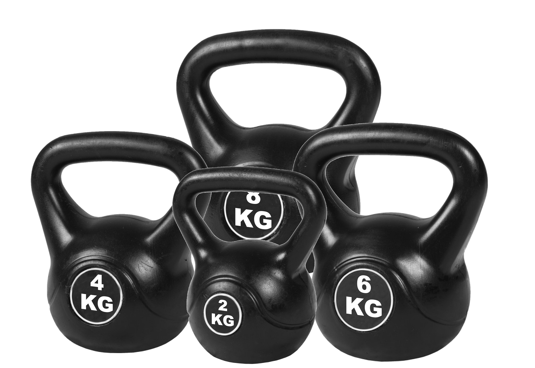 4pcs Exercise Kettle Bell Weight Set 20KG  Z2563