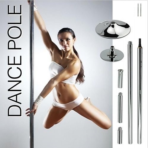 Portable Dance Pole Dancing Spinning Home Gym Fitness  Z2605