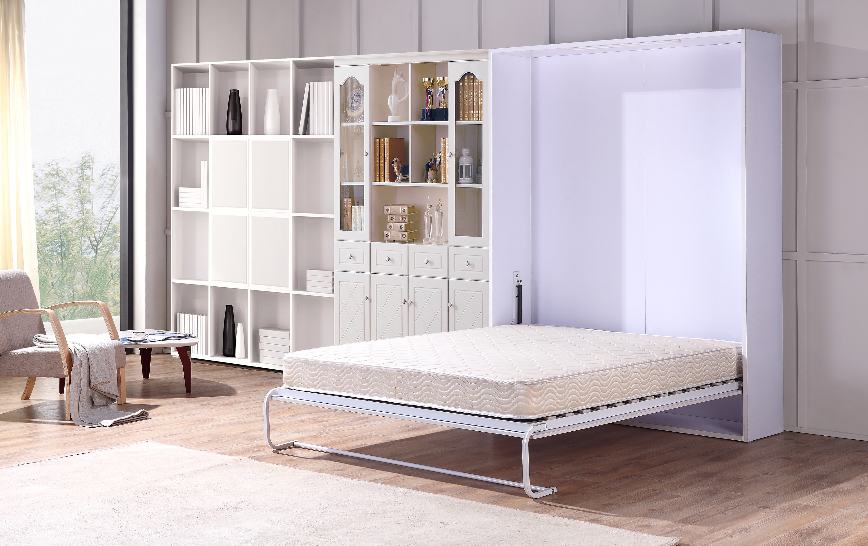 Palermo Queen Size Wall Bed  Z2651