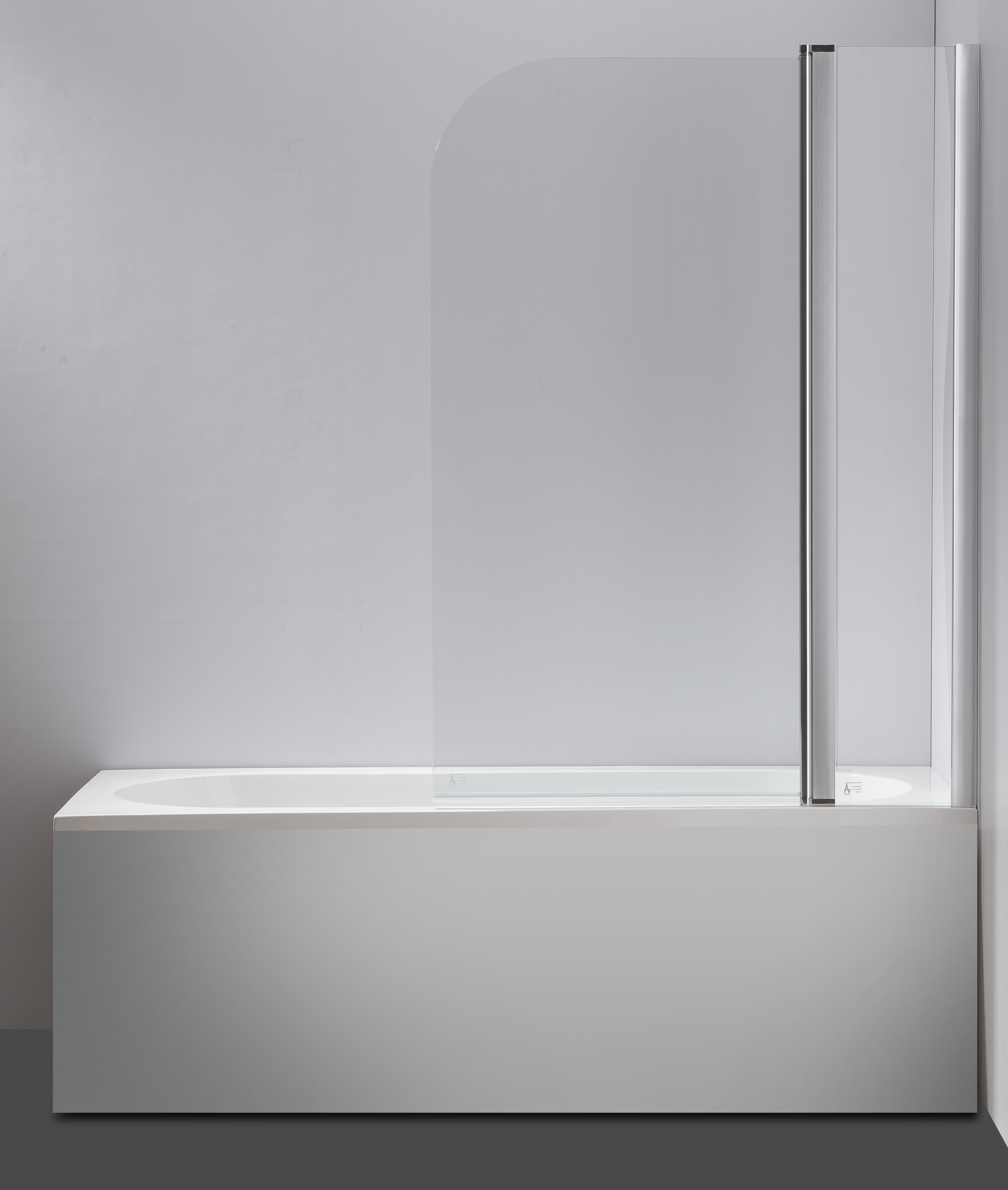 180° Pivot Door 6mm Safety Glass Bath Shower Screen 1000x1400mm By Della Francesca  Z2677