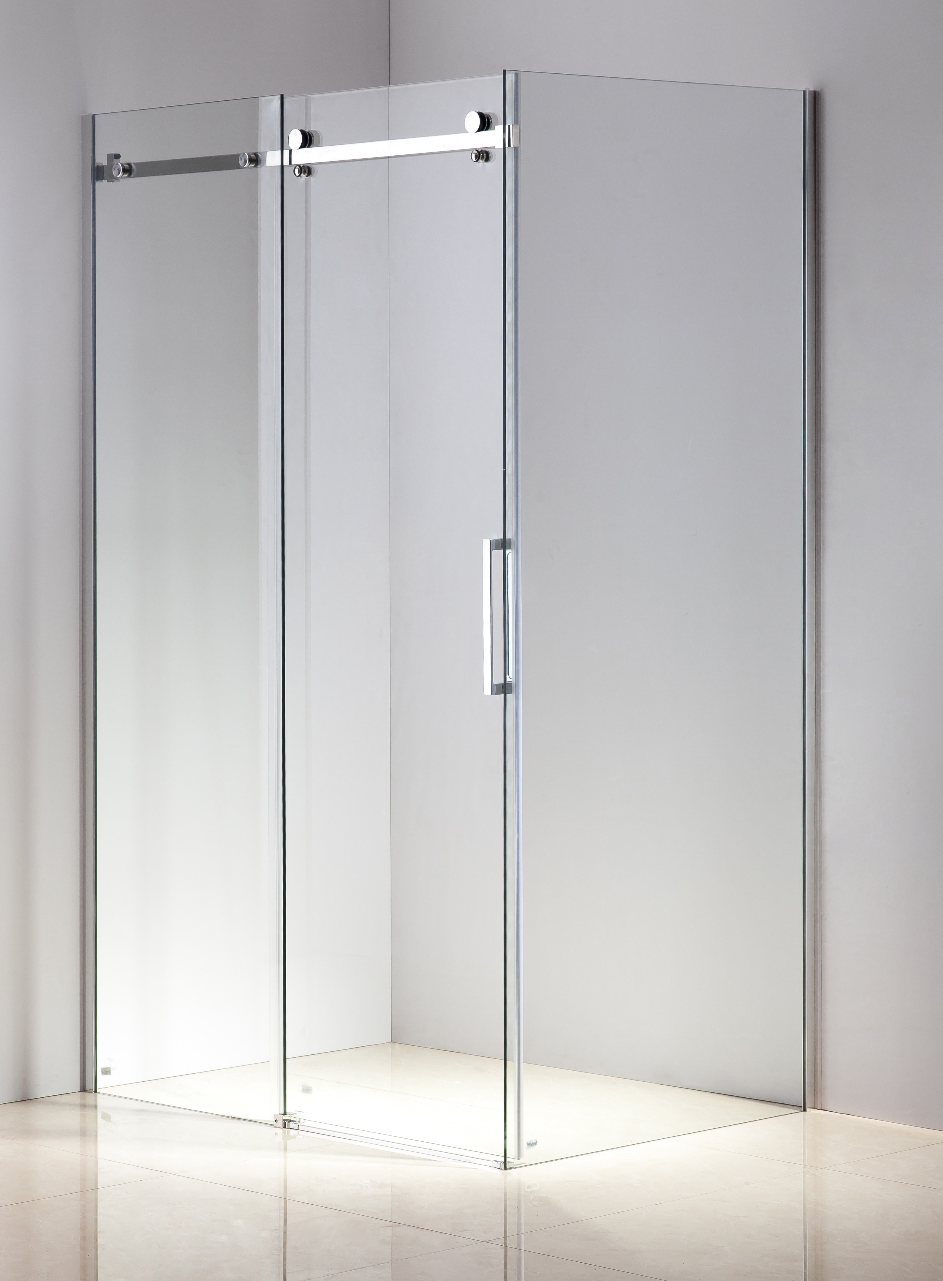 Shower Screen 1200x900x1950mm Frameless Glass Sliding Door By Della Francesca  Z2679