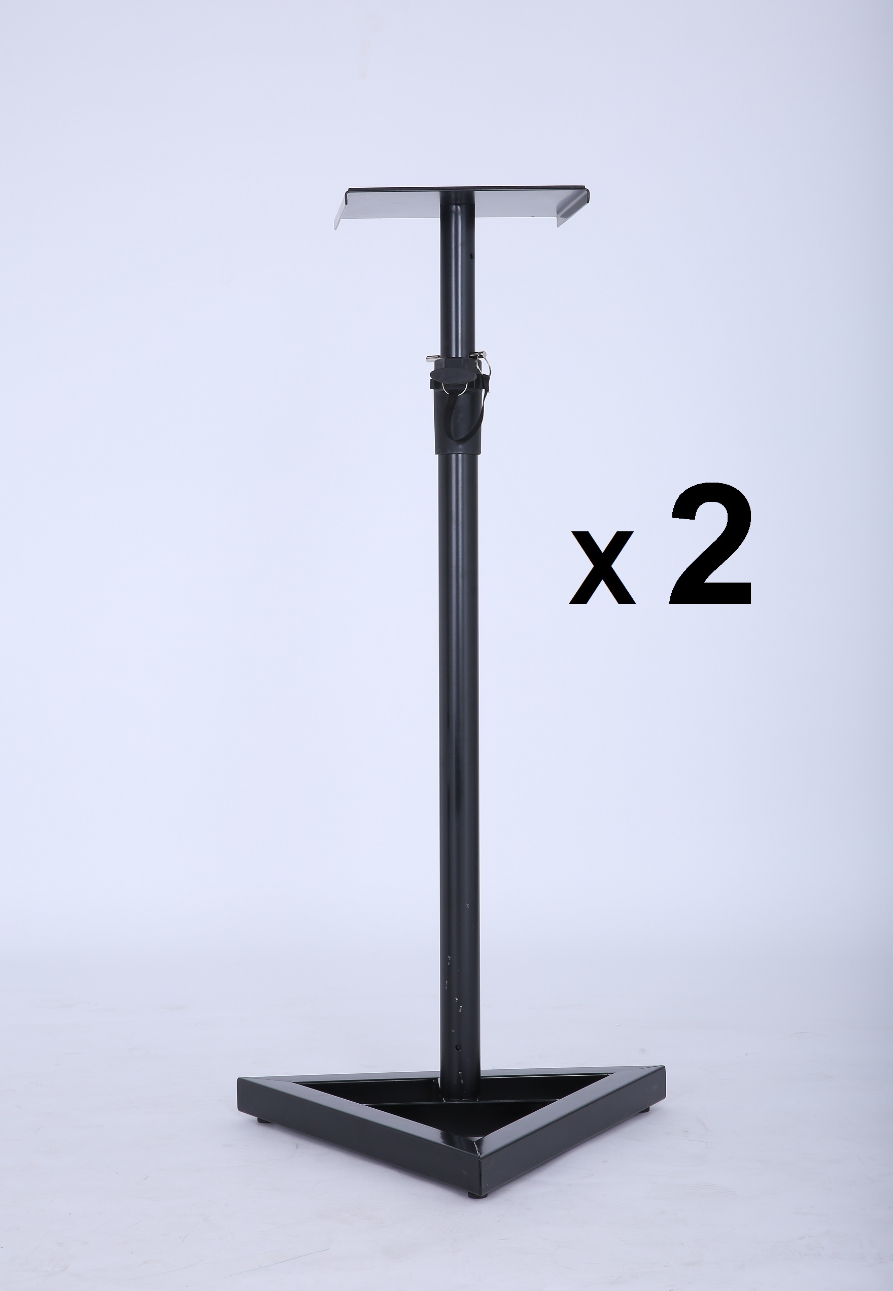 2X PA Studio Monitor Speaker Floor Stand  Z2684