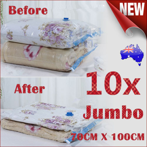 10X JUMBO Vacuum Storage Bags  Z2697