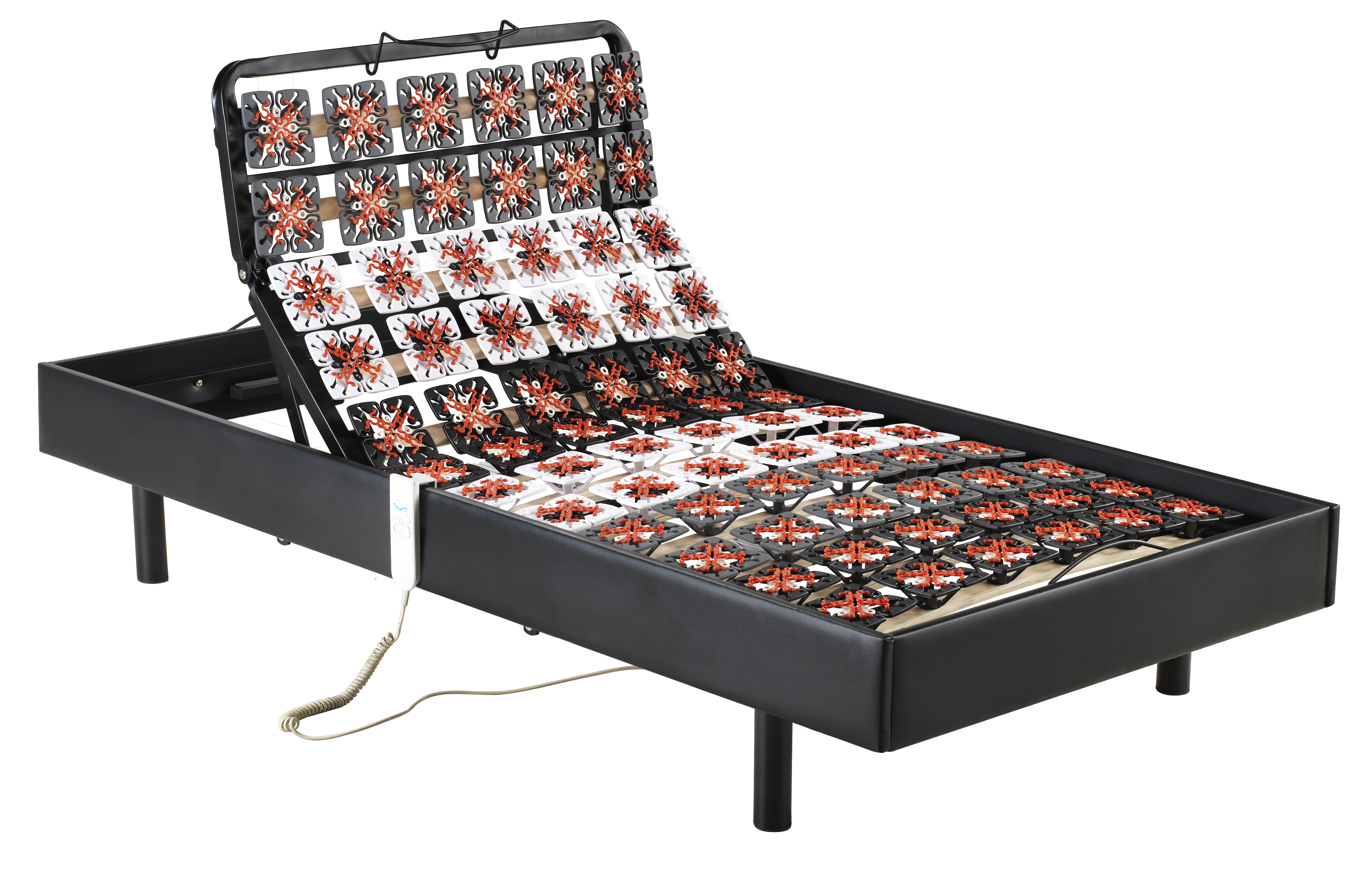 Palermo Electric Adjustable Bed Frame Single Size - Support on a Micro level  Z2699