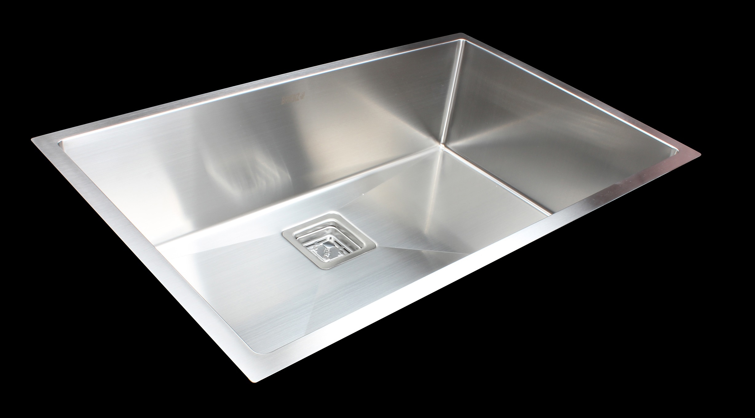 810x505mm Handmade 1.5mm Stainless Steel Undermount / Topmount Kitchen Sink with Square Waste  Z2740