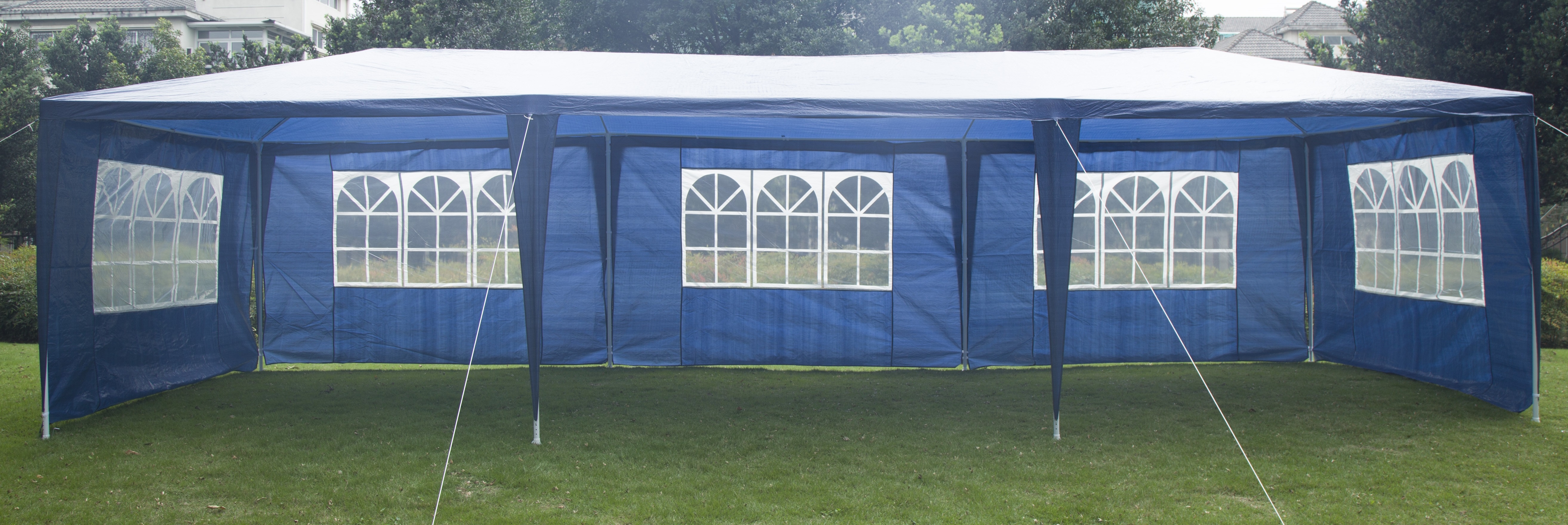 3x9m Wedding Outdoor Gazebo Marquee Tent Canopy Blue  Z2780