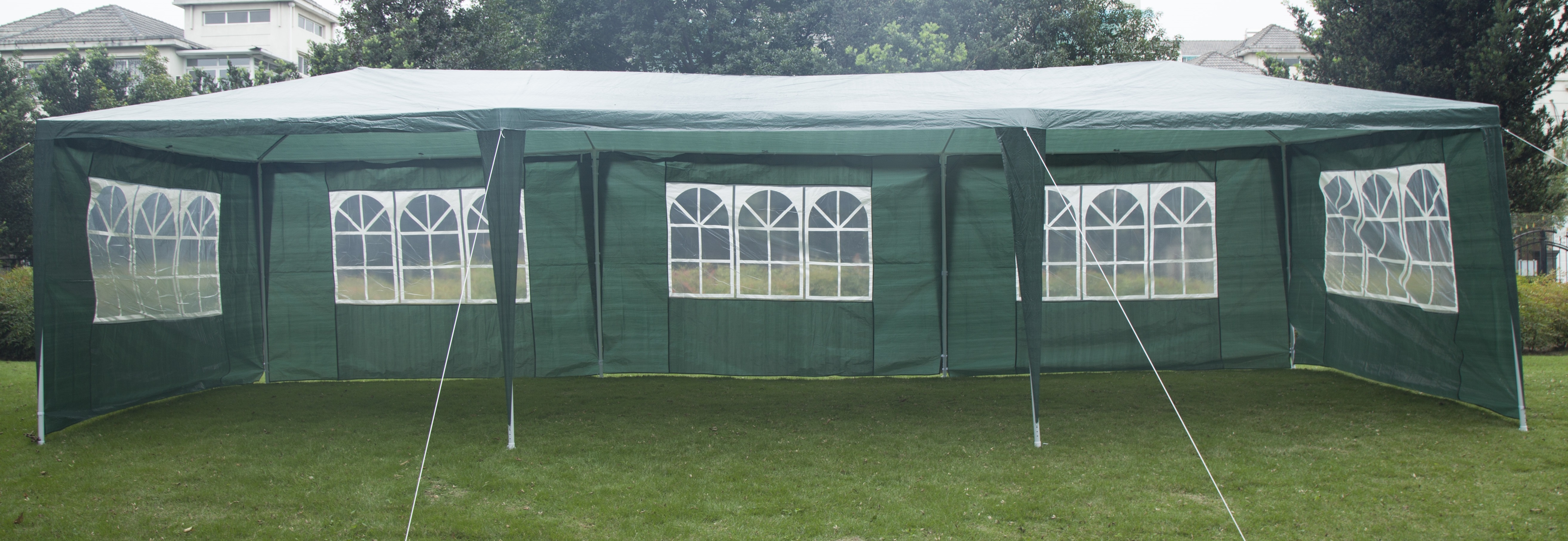 3x9m Wedding Outdoor Gazebo Marquee Tent Canopy Green  Z2781