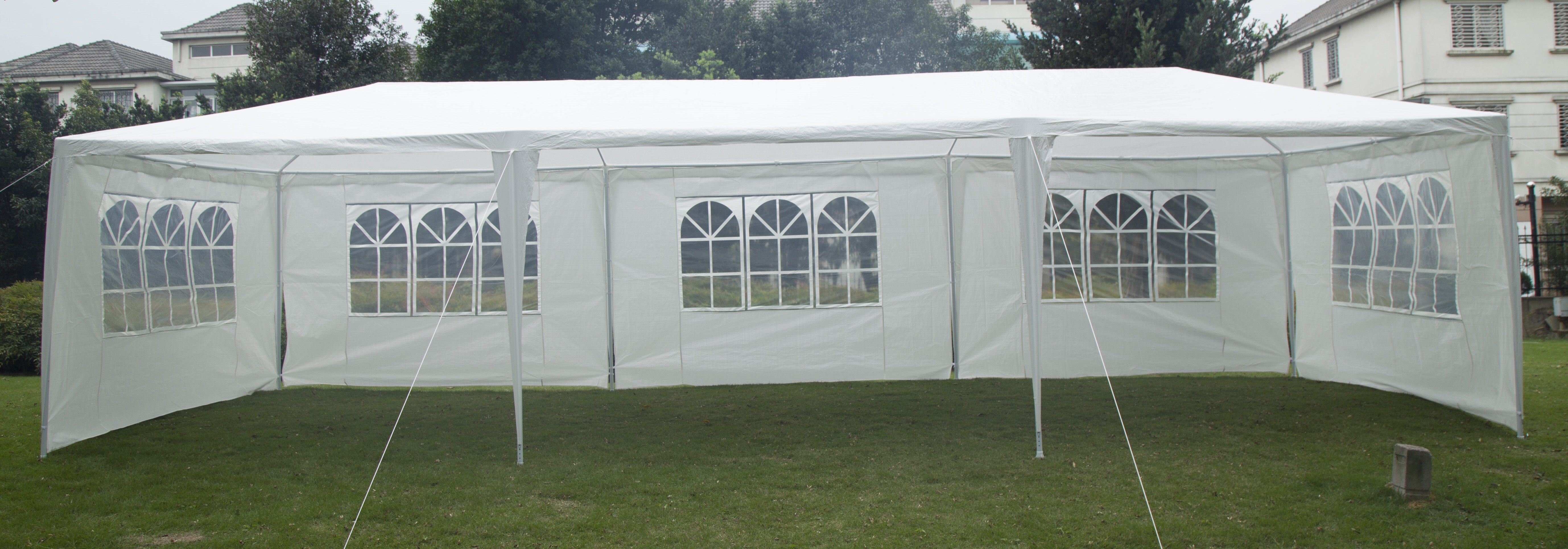 3x9m Wedding Outdoor Gazebo Marquee Tent Canopy White  Z2782