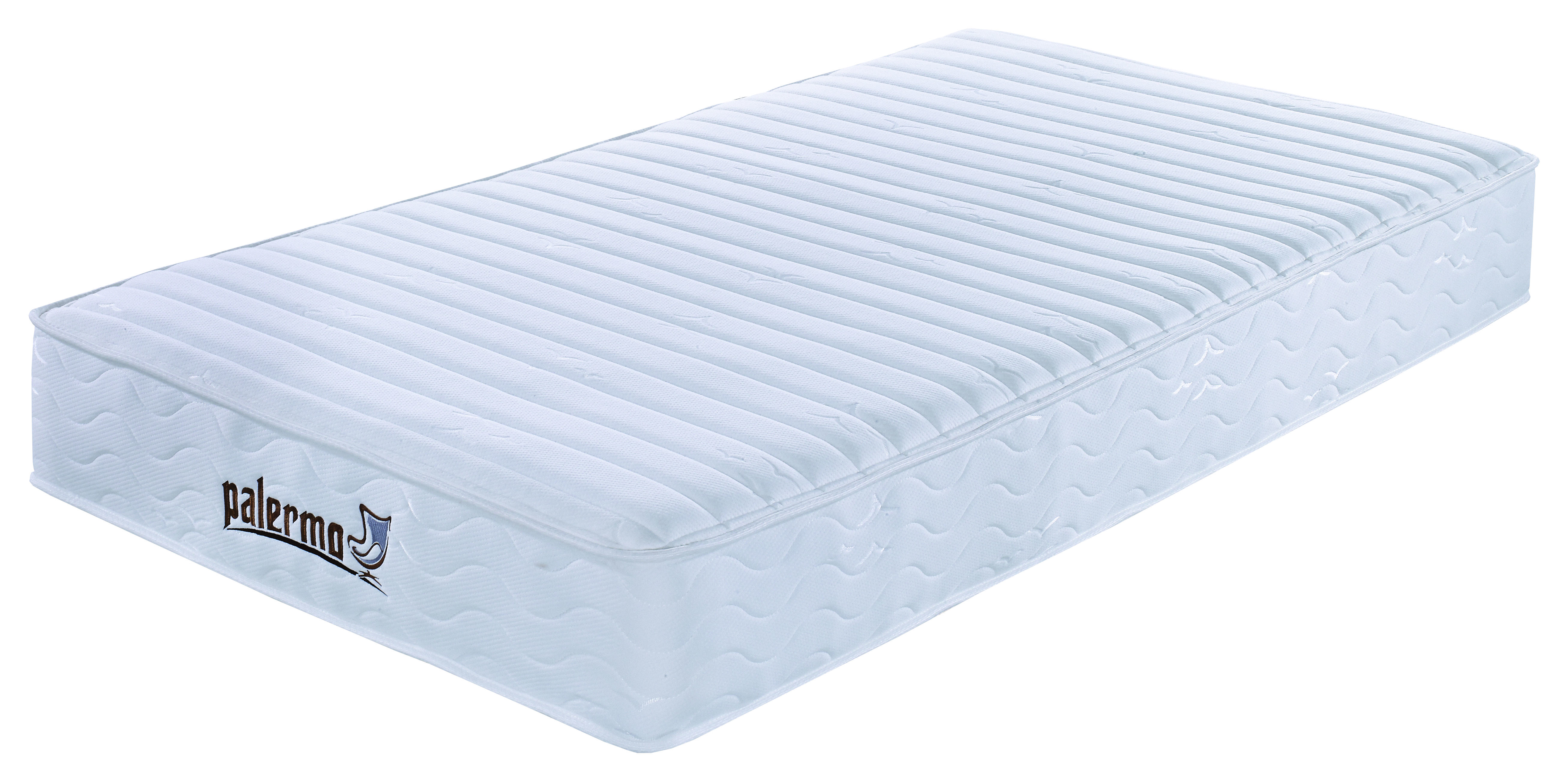 Palermo Contour 20cm Encased Coil Single Mattress CertiPUR-US Certified Foam  Z2783