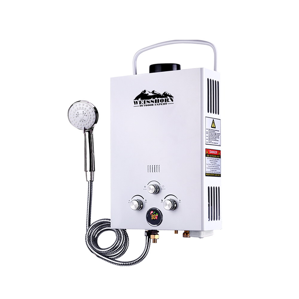 Outdoor Gas Water Heater - White  Z2880