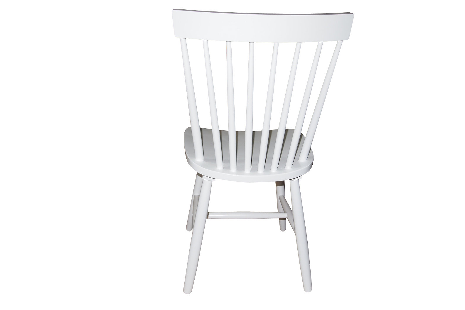 Simple Living Ari Rubberwood White Set of 2 Dining Chairs  Z3005